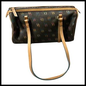 DOONEY & BOURKE Vintage Signature Small Barrel Bag